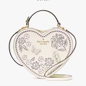 Kate Spade Love Shack Perforated Heart Crossbody